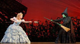 Elphaba and Glinda face off in Wicked