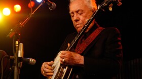 Earl Scruggs shown during a show in Indio, Calif., on May 3, 2008.
