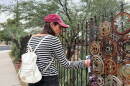 Lee Ziesche with Public Power for Tucson, canvassing in the Armory Park neighborhood outside of downtown Tucson, Ariz. on Saturday, Oct. 10, 2026.