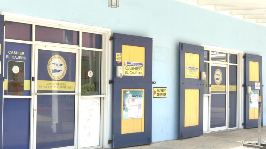 Pictured: WAPA’s St. Thomas Havensite office