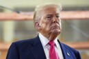 President Donald Trump visits the Federal Reserve