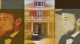 John Voehl as Abraham Lincoln at the Bishop House