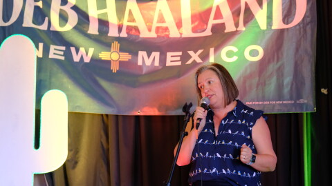 Lieutenant governor candidate Stephanie Garcia Richard is the current commissioner of public lands