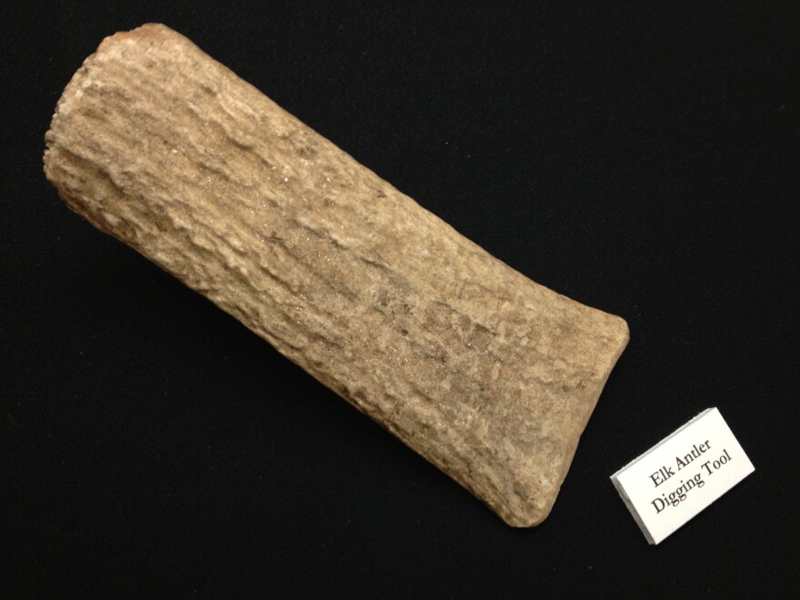 elk horn tool (circa 1500) found in Fayette County