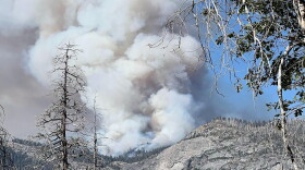 The Dome Fire burns in Yosemite National Park on Tuesday, Sept. 15, 2026.