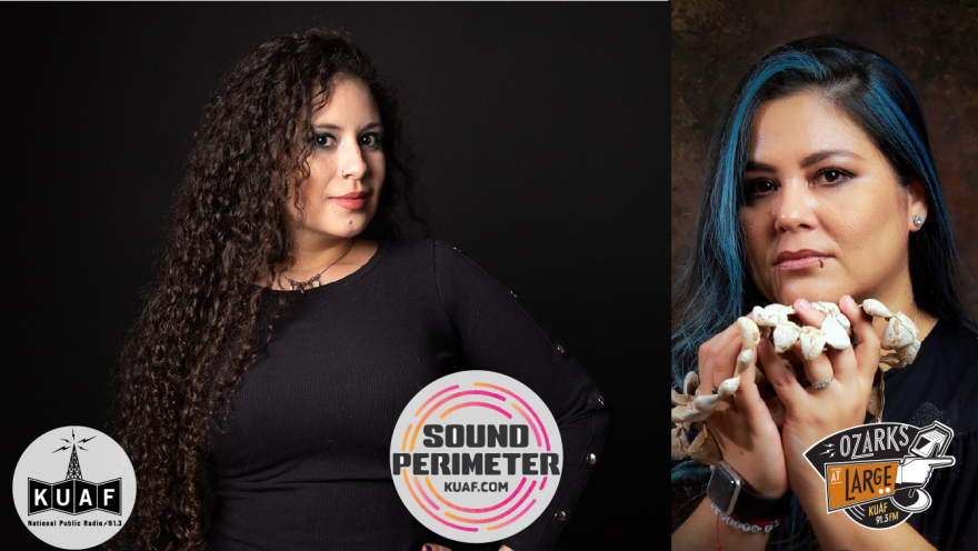 composers Jimena Contreras L and Nubia Jaime Donjuan R