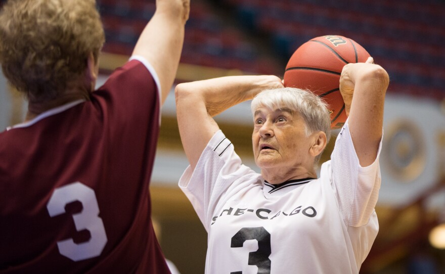 Leone has played basketball since she was young. She-Ca-Go has been around for about 20 years. Leone, Dennis and Cochran have played together for the last five.