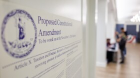 A person checks in to cast a ballot at the Virginia Museum of History and Culture on Tuesday, November 5, 2024 in Richmond, Virginia.
