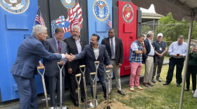 State and local officials break ground