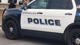A Chandler police SUV.
