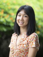 Nancy Guan smiling into the camera