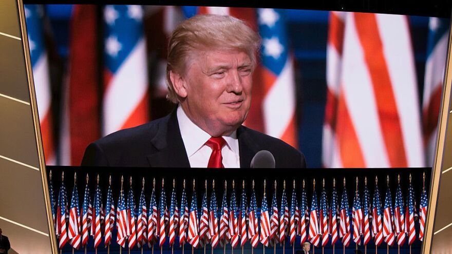 Donald Trump accepted the Republican nomination for president on Thursday, the fourth day of the Republican National Convention, at the Quicken Loans Arena in Cleveland.