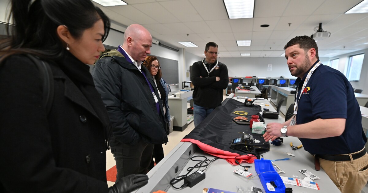 Educators receive hands-on lessons about data center tech jobs at Luzerne County event