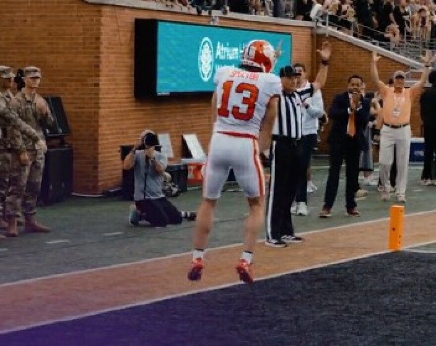 No. 5 Clemson holds off No. 21 Wake Forest 51-45 in double overtime on Saturday.