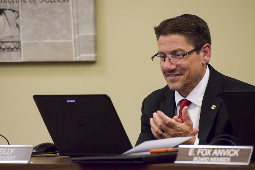 District 87 Superintendent Barry Reilly