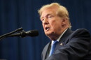 President Donald Trump speaks during an event to present the Congressional Space Medal of Honor to Artemis II crew members, Aug. 28, 2026, at Johnson Space Center in Houston.