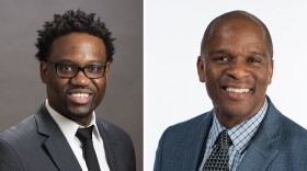 Dr. John Fonge, left, and Dr. Kelvin Wynn.