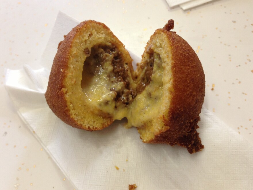 Pessimists say it's half full of chili; optimists say there are other foods I can eat.