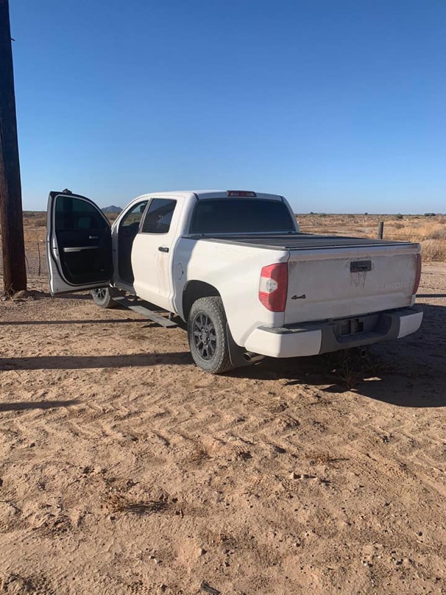 stolen truck