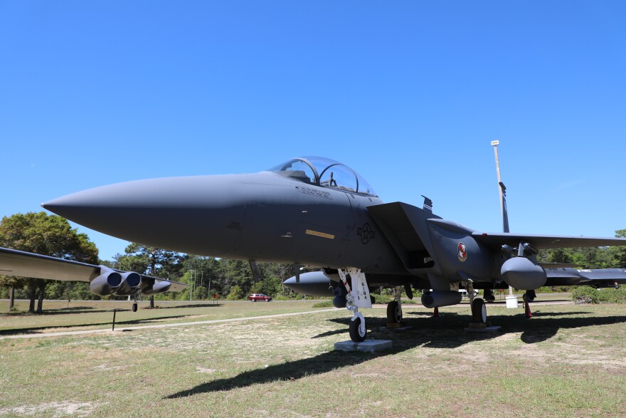 The F-15E Strike Eagle 86-184 was dedicated in honor of Maj. Gen. Robert "ChedBob" Chedister, at the Air Force Armament Museum, April 10, 2026.