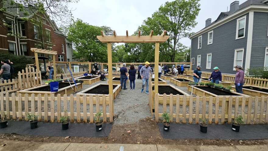 Tito's Block to Block Community Garden at 1605 South Broadway in Little Rock