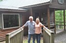 Irene and Gene Feerrar are seen at their Happy Acres Resort in Waterville earlier this week. Gene Feerrar said there will be between 400 and 500 people who will be lodging with them for the holiday week. Nestled on 60 acres in Lycoming County, the resort attracts people from as far away as Canada.