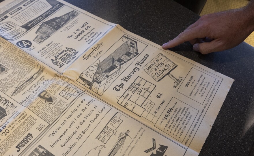 The Parade of Homes featured in a 1955 Wichita Beacon housed at WABA documents the long history of family builders driving the market here.