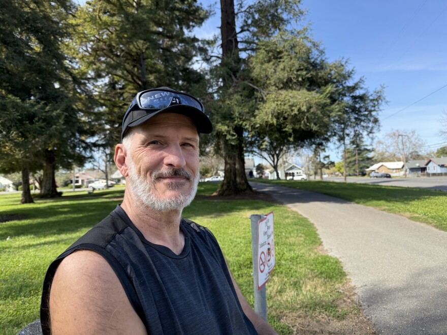 Tony Amaru, a resident of Glenn County, said the recent U.S. and Israeli strikes on Iran were needed for global security in an interview in Willows, Calif., on March 9, 2026.