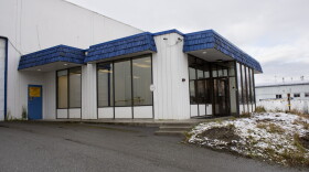 Outside of the Food Bank of Alaska's new building 