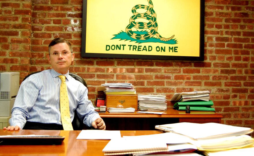 Dennis Kelly in his Long Beach, N.Y., office. Kelly and others allege insurance lawyers are dragging out claims in order to pad legal bills.