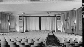 As "movies" lost their novelty and became a major entertainment form, picture theatres became more substantial and dignified than the earlier Nickelodeons.