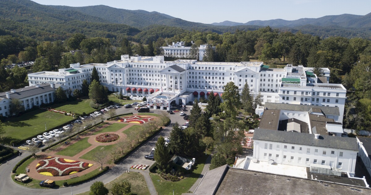 Debt paid on historic hotel owned by family of West Virginia governor