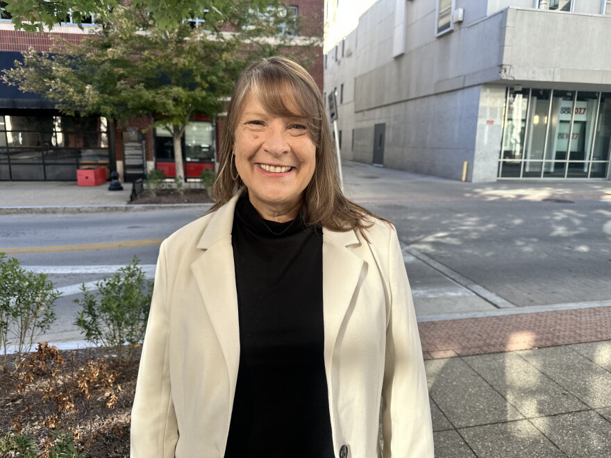 Michele Henry is a Democrat running for Indiana House District 72, which covers most of Floyd County.