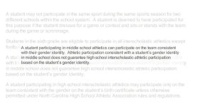 From New Hanover County Schools' policy 3620.