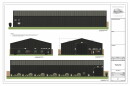 Architectural plans render "micro data center" proposed for 52 Locke Road in Concord.