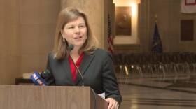 Rep. Carey Hamilton (D-Indianapolis) calls on Indiana delegates to oppose budget cuts to the EPA.