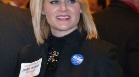 Judge Robyn WIlliams at a GOP campaign event with her husband, Senate President and gubernatorial candidate David Williams.