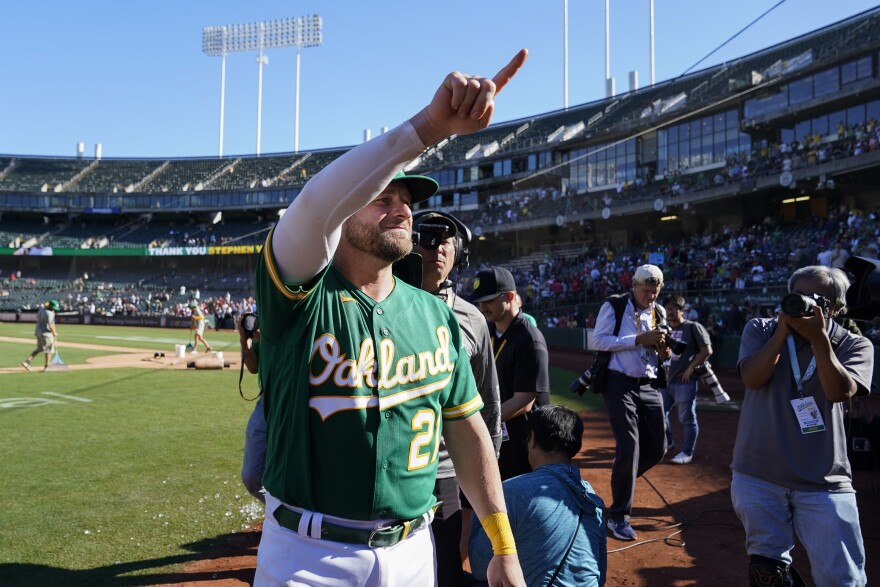 Stephen Vogt, the Cleveland Guardians' new manager, retired from baseball with the Oakland Athletics in 2022.