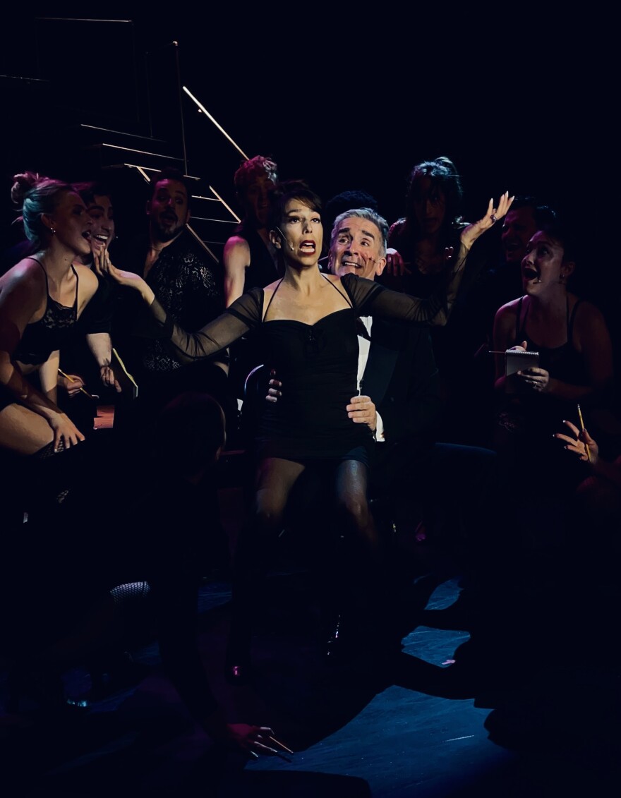 CHICAGO at O'Connell & Co features Nicole Cimato as Roxie Hart and Greg Gjurich as Billy Flynn