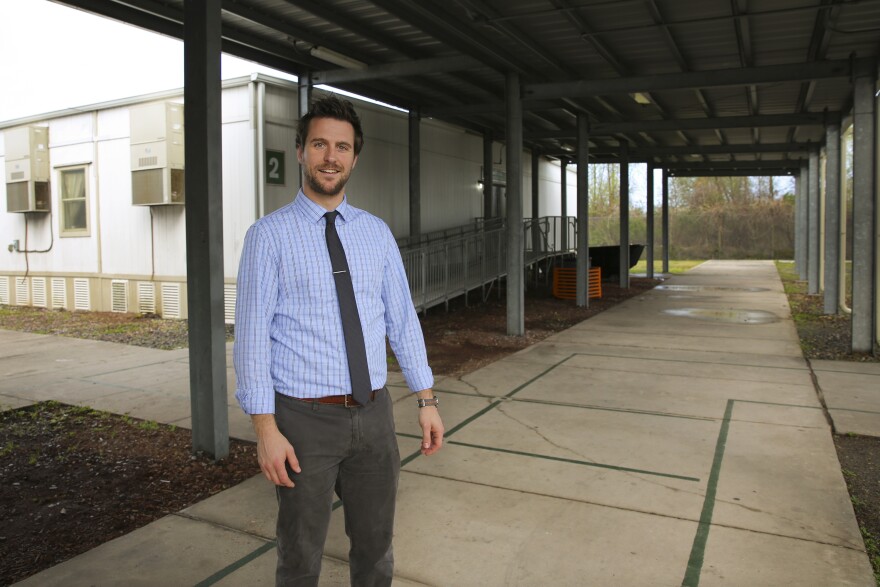 Ben Davis, Carver Prep's principal, says of his school's newest additions, "They know they could be deported at any point, and that's a really, really terrifying reality for them."