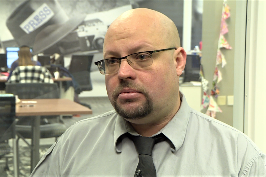 IU Optometrist Dr. Christopher Clark.
