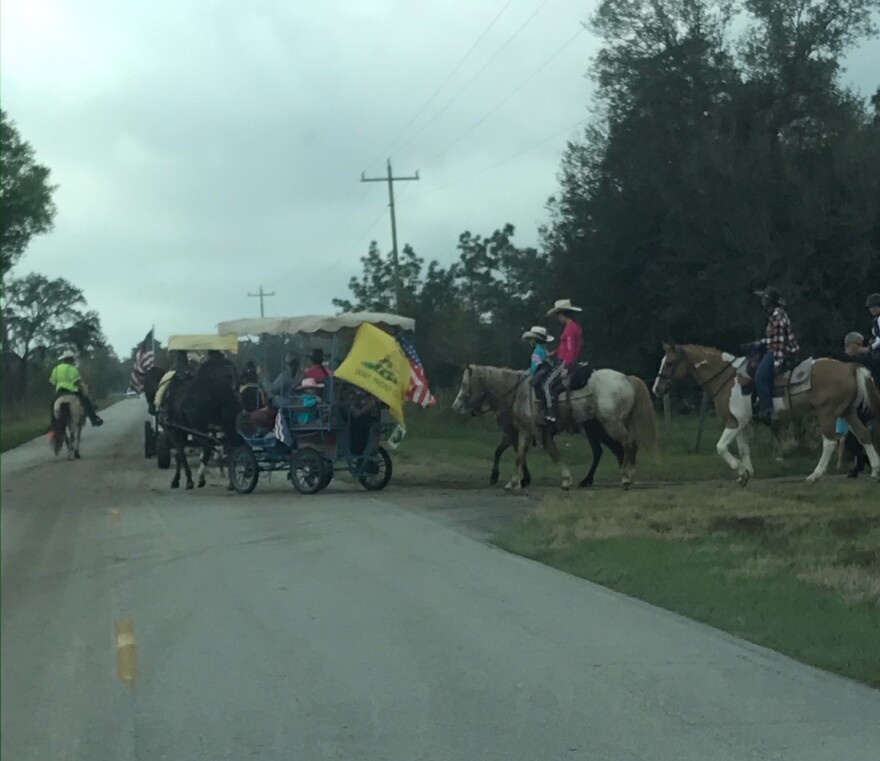 Look for the Florida Cracker Trail Riding Through Okeechobee County Thursday & Friday