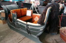 black sleigh