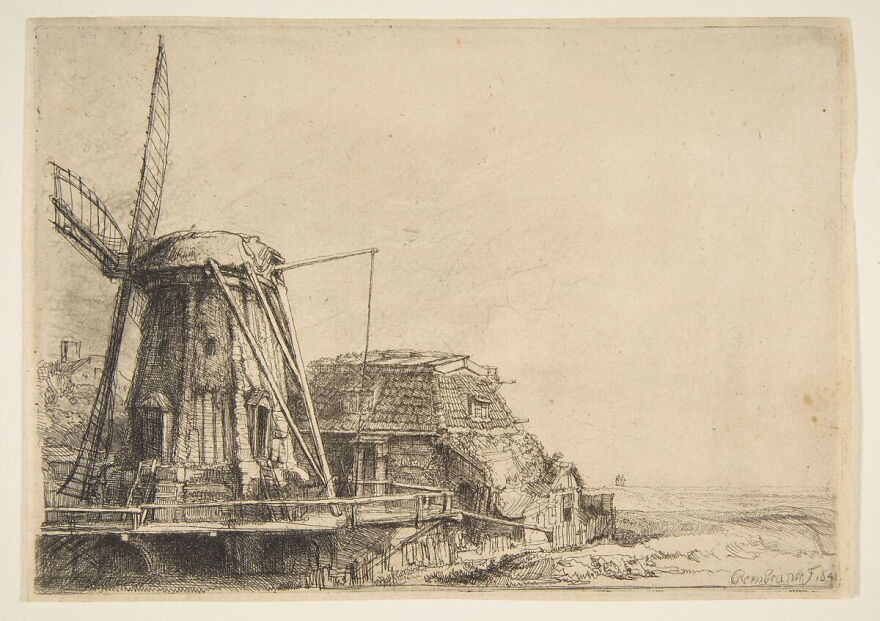 Rembrandt is among the greatest printmakers to ever work in the medium. 