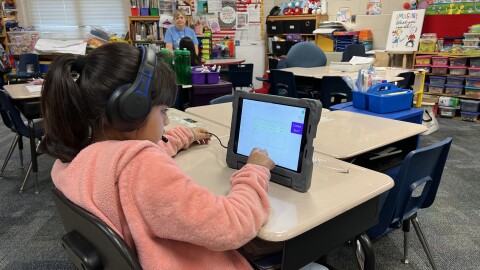 A bill in the Kansas Legislature would limit the amount of time students spend on digital devices in school.