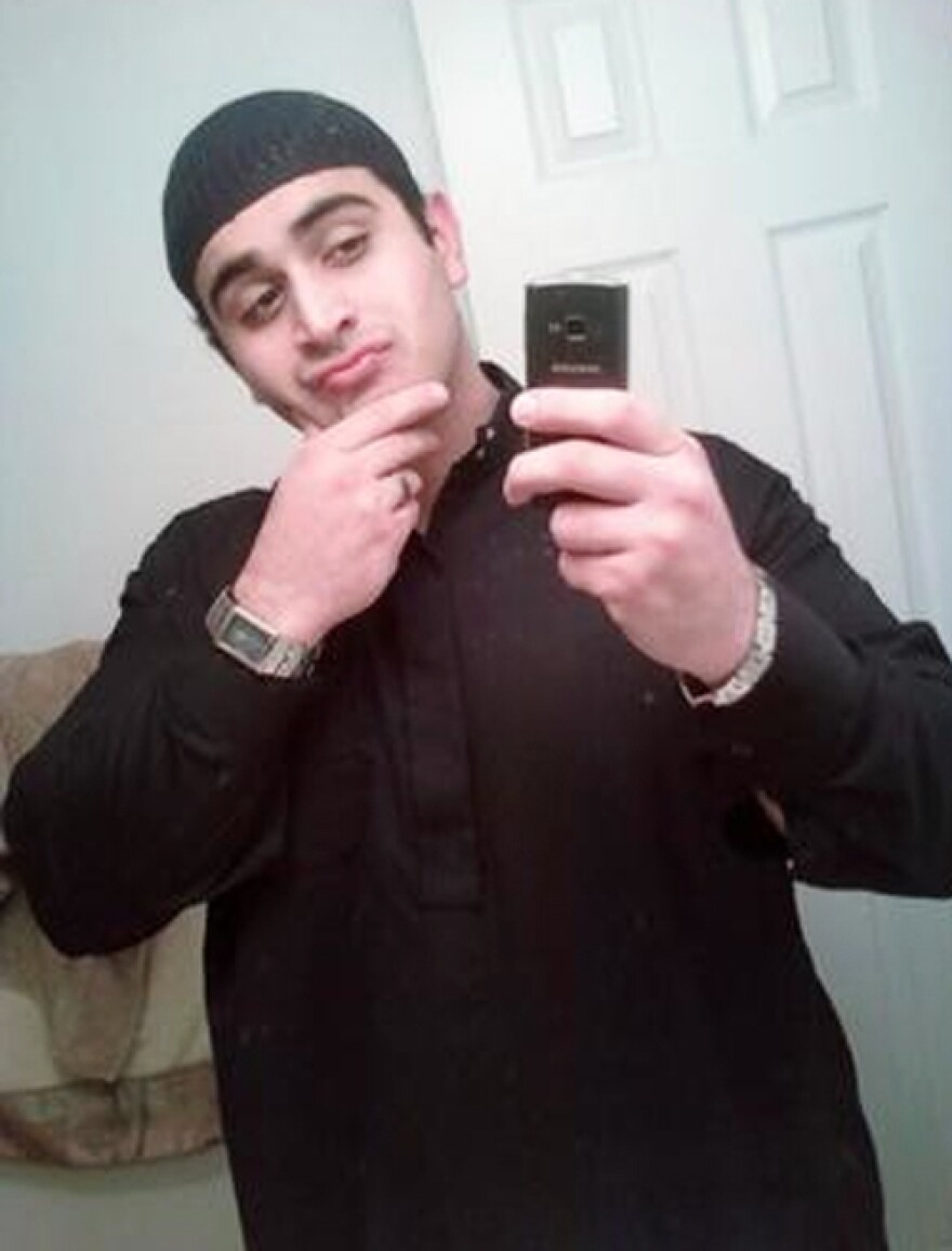 An undated image shows Omar Mateen, who authorities say killed dozens of people inside the Pulse nightclub in Orlando, Fla., on Sunday.