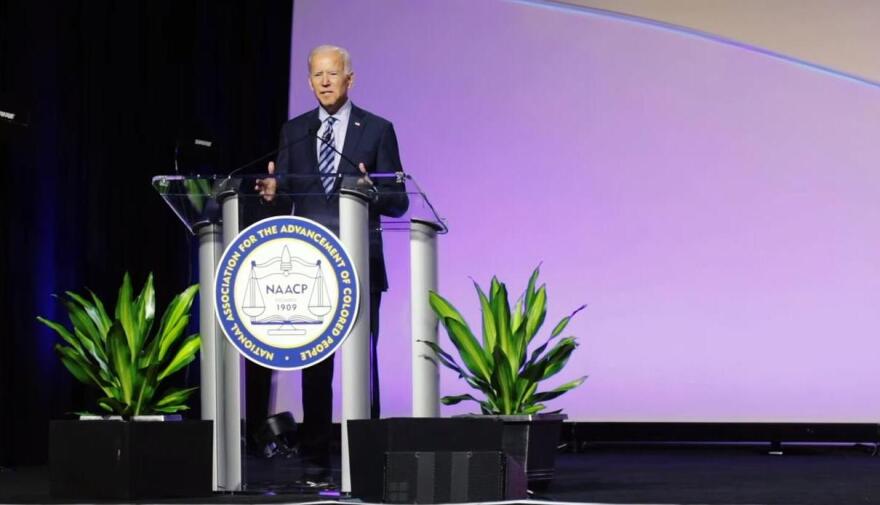 Joe Biden, NAACP, Detroit