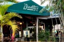 The front awning of E.R. Bradley's on Flagler Drive in West Palm Beach.