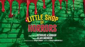 Florida Repertory Theatre Graphic for 'Little Shop of Horrors'