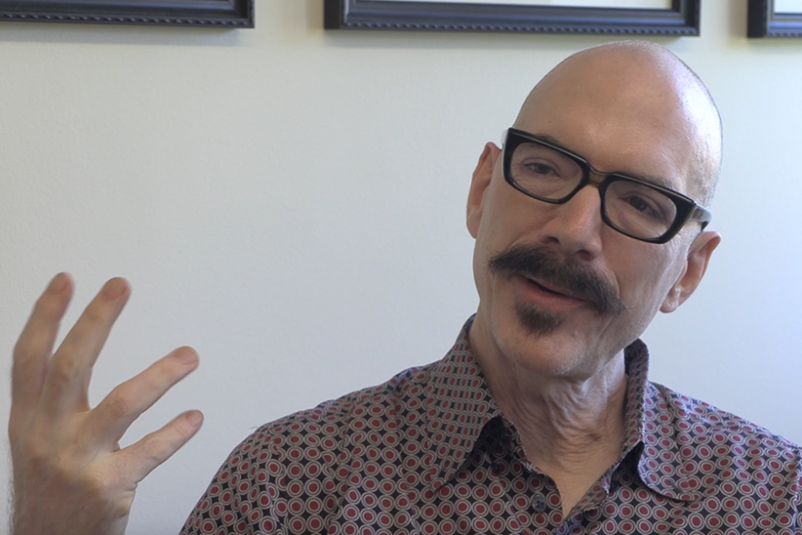 Dean Tolchinsky talks about how horror movies express deeper social themes, including mental health and racism. Horror movies also create a sense of community, because people still go out to movie theaters to see horror films.